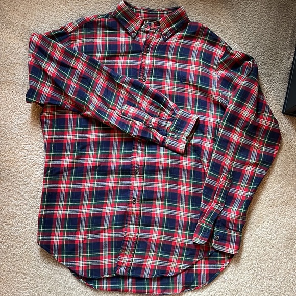 Ralph Lauren plaid button up - Picture 2 of 4